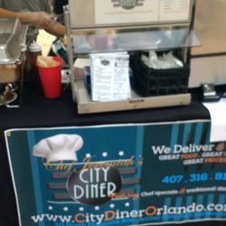 Taste of Downtown Orlando - City diner table