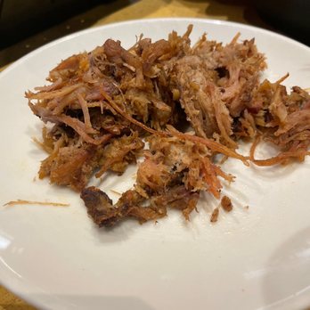 RibCrib BBQ - That's not the brisket ordered, looks like pulled pork to me - Barbeque Near Me - Midwest City, Oklahoma RibCrib BBQ - That's not the brisket ordered, looks like pulled pork to me - Barbeque Near Me - Midwest City, Oklahoma