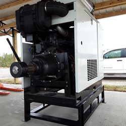 J & D Welding Fabrication & Repair - Fabricated pump supports for Deseret Farms