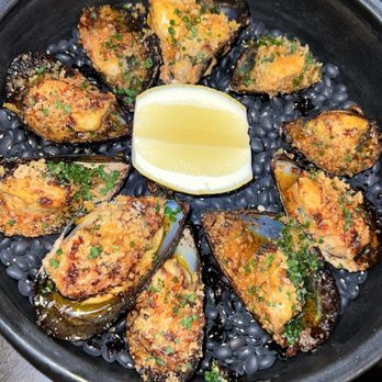 Esther's Kitchen - Baked nduja butter mussels - Italian Near Me - Las Vegas, Nevada