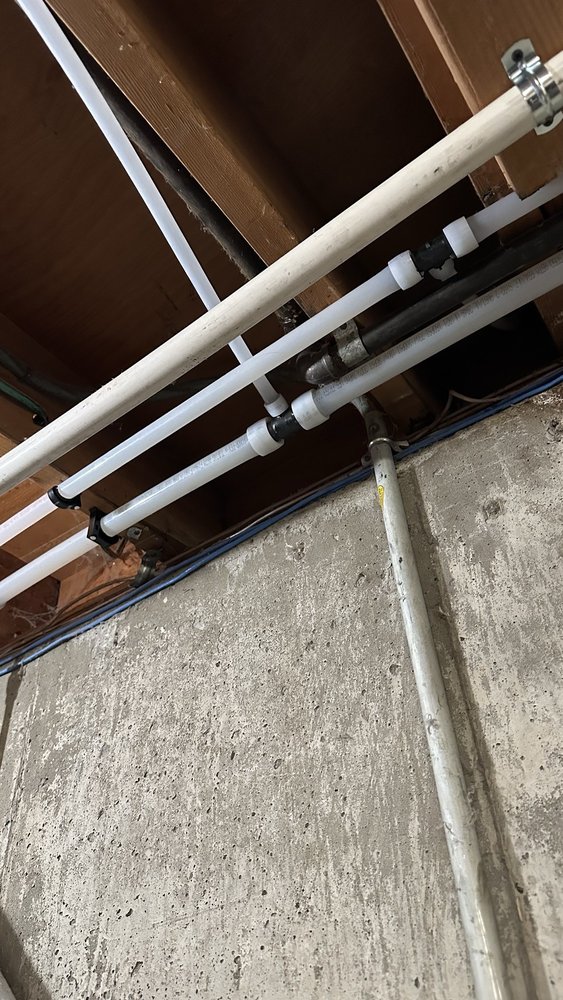 Slide of PEX Plumbing