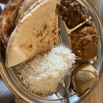 Angeethi Flame - Lunch special option tikka masala. The food was much better than I was expecting. - Indian Near Me - Cedar Park, Texas