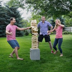 Wonderfly Games - Giant Jenga - Lawn Games