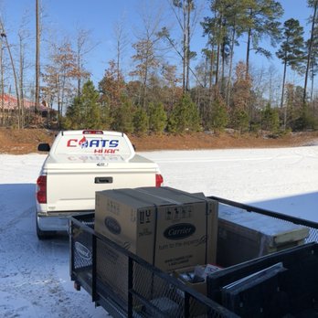 Coats HVAC - A little bit of snow won't stop us from helping our clients! - Heating & Air Conditioning/HVAC Near Me - Apex, North Carolina