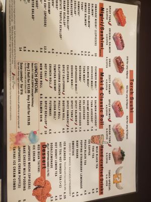 Menu photo 1 Sushi Ave Seattle, WA Menu photo 1 Sushi Ave Seattle, WA