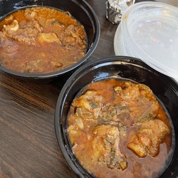 African Queen Cuisine Loboko YN - Goat stew and lamb stew