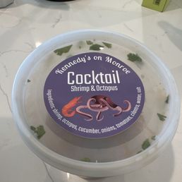 Shrimp & octopus cocktail