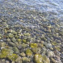Hotel Sardi - Acqua cristallina della spiaggetta appena sotto l'hotel