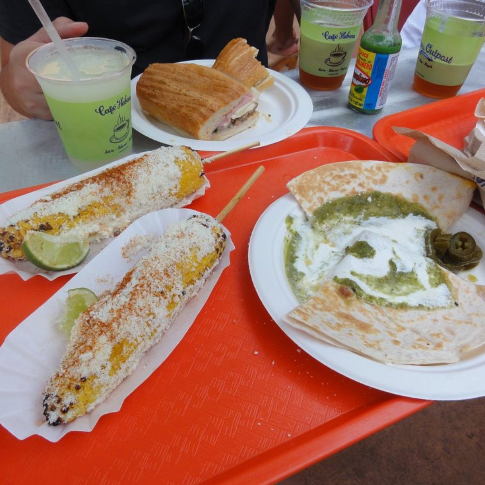 Habana Outpost - Brooklyn - Corn, margarita, cuban sandwich, local beer, and Mexican grilled cheese sandwich - Cuban Near Me - Brooklyn, New York