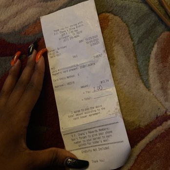 P.F. Chang's - Receipt - Chinese Near Me - Arlington, Texas P.F. Chang's - Receipt - Chinese Near Me - Arlington, Texas