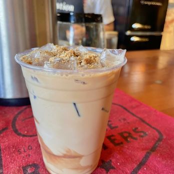 Cacti Coffee Roasters - Cookie Batter Latte - Coffee Roasteries Near Me - Pismo Beach, California Cacti Coffee Roasters - Cookie Batter Latte - Coffee Roasteries Near Me - Pismo Beach, California