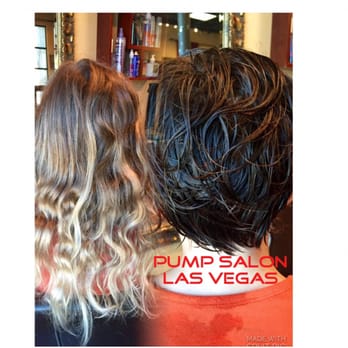Pump Salon - haircut from long to short summer fun! - Hair Salons Near Me - Las Vegas, Nevada