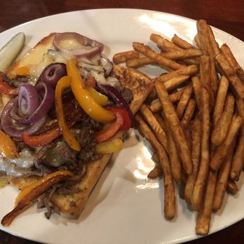 Gold Coffee Pancake House - Philly Cheese Steak with Fries - Coffee & Tea Near Me - Indianapolis, Indiana
