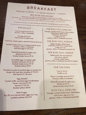 Menu photo 2 Dial Bar & Restaurant Burton On Trent, STS Menu photo 2 Dial Bar & Restaurant Burton On Trent, STS