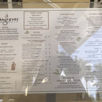 Mangroves Bar - Menu & Daily Happy Hour - Bars Near Me - Bonita Springs, Florida Mangroves Bar - Menu & Daily Happy Hour - Bars Near Me - Bonita Springs, Florida
