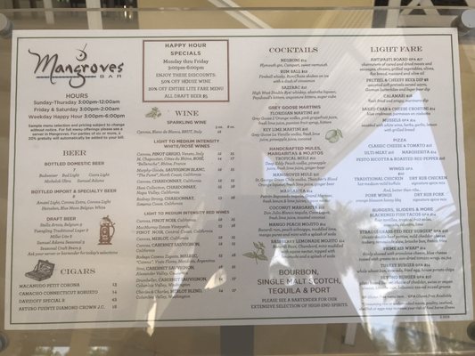 Menu photo 7 Mangroves Bar Bonita Springs, FL Menu photo 7 Mangroves Bar Bonita Springs, FL
