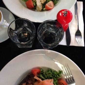 Grill Steak Seafood - Chicken salad , salmon salad ..flat white and a cappuccino . - Seafood Near Me - Melbourne, VIC Grill Steak Seafood - Chicken salad , salmon salad ..flat white and a cappuccino . - Seafood Near Me - Melbourne, VIC