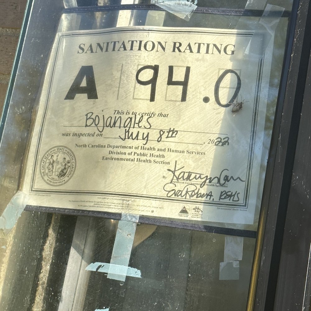 Bojangles - a sign on a bus window - Chicken Shop Near Me - Greensboro, North Carolina Bojangles - a sign on a bus window - Chicken Shop Near Me - Greensboro, North Carolina