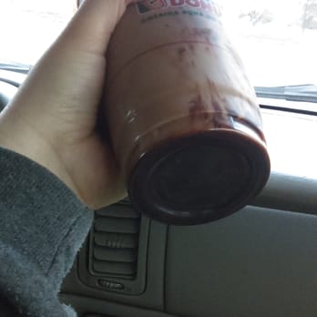 Dunkin' - They NEVER take pride in anything they make. My stuff is ALWAYS sloppy. Food & drinks - Donuts Near Me - Las Cruces, New Mexico