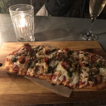 Times Ten Cellars - Sausage flatbread - Wine Bars Near Me - Dallas, Texas Times Ten Cellars - Sausage flatbread - Wine Bars Near Me - Dallas, Texas
