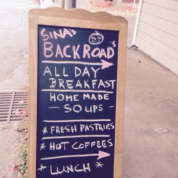 Sina's Backroads Cafe - Gotta love breakfast all day - Cafes Near Me - Sutter Creek, California Sina's Backroads Cafe - Gotta love breakfast all day - Cafes Near Me - Sutter Creek, California