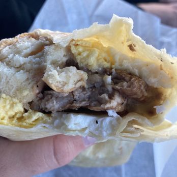 Miner's Cup - This was biscuits and gravy in a burrito, amazingly delicious! - Coffee & Tea Near Me - Custer, South Dakota Miner's Cup - This was biscuits and gravy in a burrito, amazingly delicious! - Coffee & Tea Near Me - Custer, South Dakota