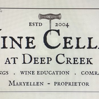Wine Cellar At Deep Creek - Logo - Wine Tasting Classes Near Me - Swanton, Maryland Wine Cellar At Deep Creek - Logo - Wine Tasting Classes Near Me - Swanton, Maryland