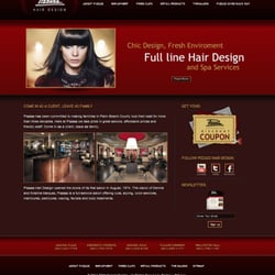 SoVi Digital - Pizzazz Hair Design Website
