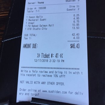 Sushi Dan - Two for lunch - Sushi Bars Near Me - Studio City, California