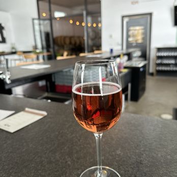 20 Deep Winery - a glass of wine on a bar - Wineries Near Me - Honeoye Falls, New York