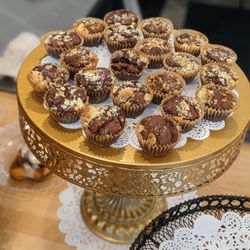 Bourbon brownie bites