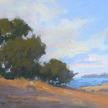 Waterhouse Gallery - "Douglas Preserve Morning" Pastel by Ann Sanders - Art Galleries Near Me - Santa Barbara, California Waterhouse Gallery - "Douglas Preserve Morning" Pastel by Ann Sanders - Art Galleries Near Me - Santa Barbara, California
