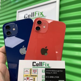 Cellfix - iPhone 12 Factory Unlocked - Mobile Phone Accessories Near Me - Tampa, Florida