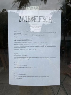 Menu photo 1 Zwiebelfisch Gaststätten Berlin, BE