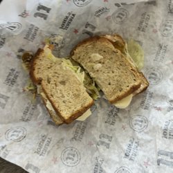 Jimmy John's - Spicy Italian that came out like a s sandwich.