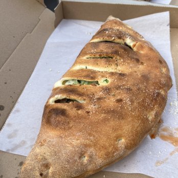 Golden Grain Pizza - Huge 16" calzone. - Pizza Near Me - Albany, New York