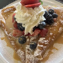 Top notch crepes at the Railyard. Who knew?!