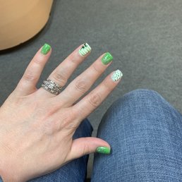 Saint Patrick's day nails. Saint Patrick's day nails.