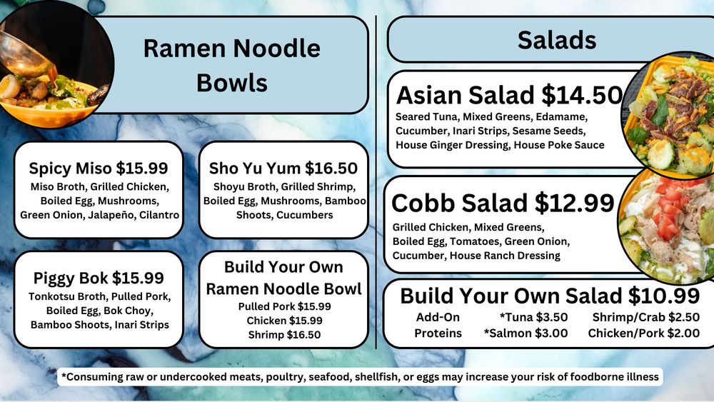Daniel's Poke & Ramen Logo