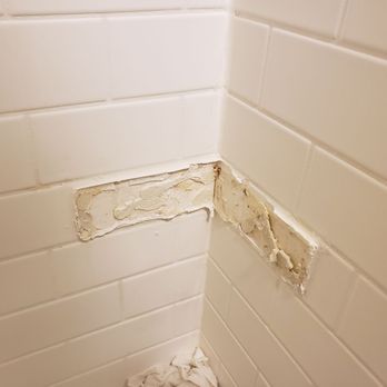 Fairfield - Hotel needs a little work .Our shower . - Hotels Near Me - Kingsland, Georgia