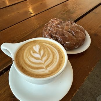 Wild Grind Coffee - Neapolitan latte and apple fritter - Coffee & Tea Near Me - Minneapolis, Minnesota Wild Grind Coffee - Neapolitan latte and apple fritter - Coffee & Tea Near Me - Minneapolis, Minnesota