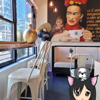 Moore Coffee Shop - Cool interior. Love, @eatoutthao - Coffee & Tea Near Me - Seattle, Washington