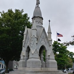 The Soldiers Monument in Jamaica Plain, MA