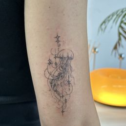 Jellyfish tattoo Jellyfish tattoo