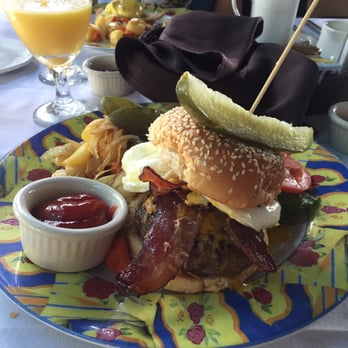 Chef Michael's - breakfast burger - Seafood Near Me - Islamorada, Florida