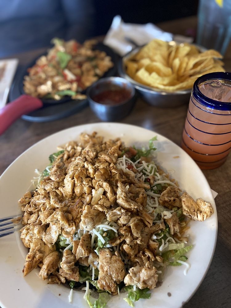 Food from Plaza Azteca