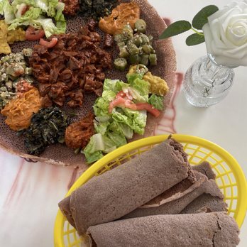 Eden’s Kitchen - Meat and vegetables platter - Eritrean Near Me - Washington, DC, District of Columbia Eden’s Kitchen - Meat and vegetables platter - Eritrean Near Me - Washington, DC, District of Columbia