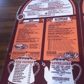 Anna Miller's - Menu - Bakeries Near Me - Aiea, Hawaii