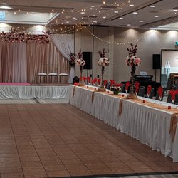 Five Star Decor - Doubletree Hilton Colorado Springs  Wedding Reception Grand Ballroom