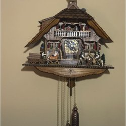 Fehrenbach Black Forest Clocks - This is the Cuckoo Clock I purchased - and I am amazed at the quality and the inner workings!!!